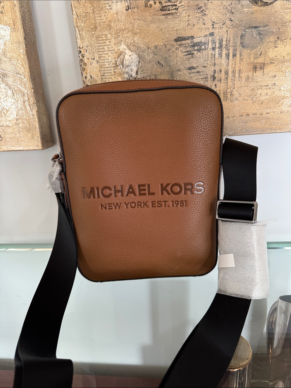 Michael Kors Unisex Leather Crossbody NWT